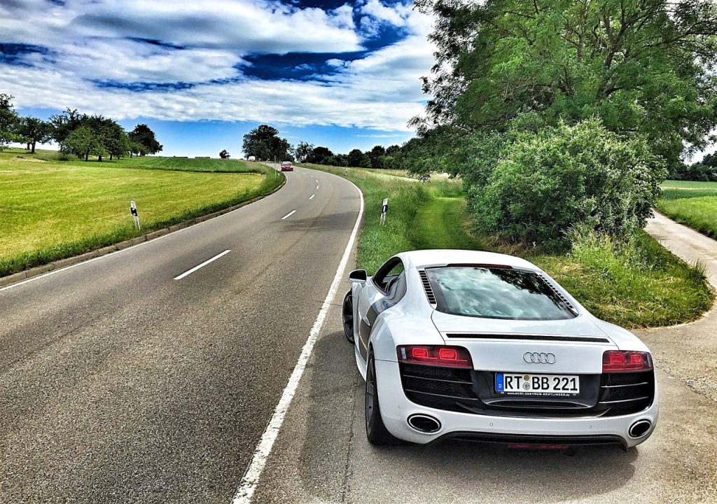 Sport car was spotted on the remote village Thty Hty 1024x720